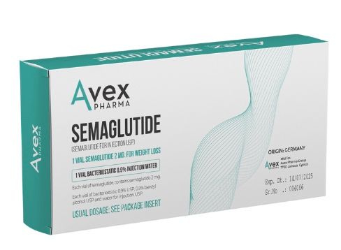 Avex Pharma Semaglutide 2mg + Bacteriostatic water