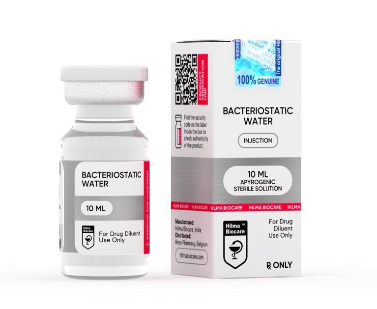 Bacteriostatic water 10ml vial Hilma Biocare
