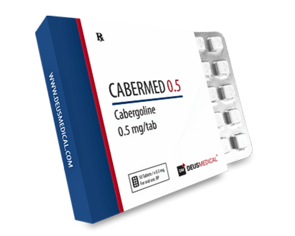Deus Medical CABERMED 0.5mg (Cabergoline) 50 tabs