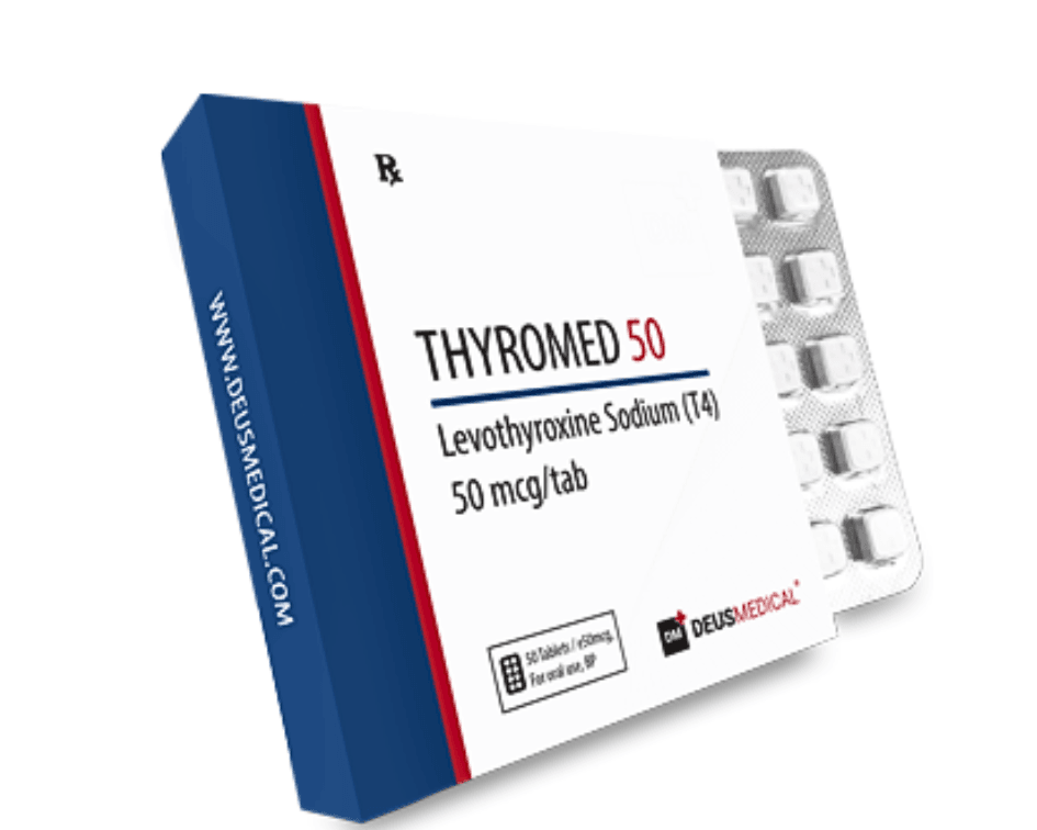 Deus Medical THYROMED (Levothyroxine Sodium (T4)) 50mcg/50 tabs