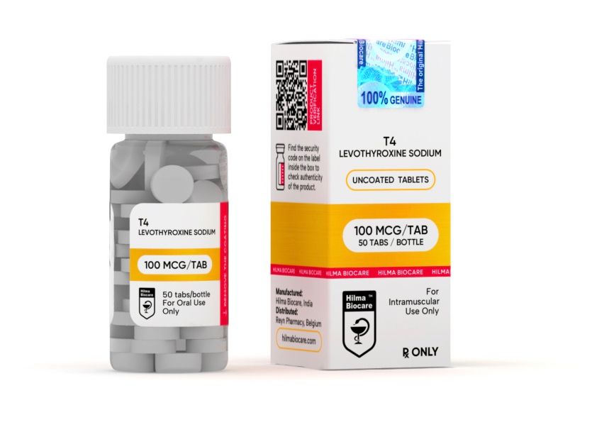 Hilma Biocare T4-Levothyroxine sodium (100mcg / 50 tabs)