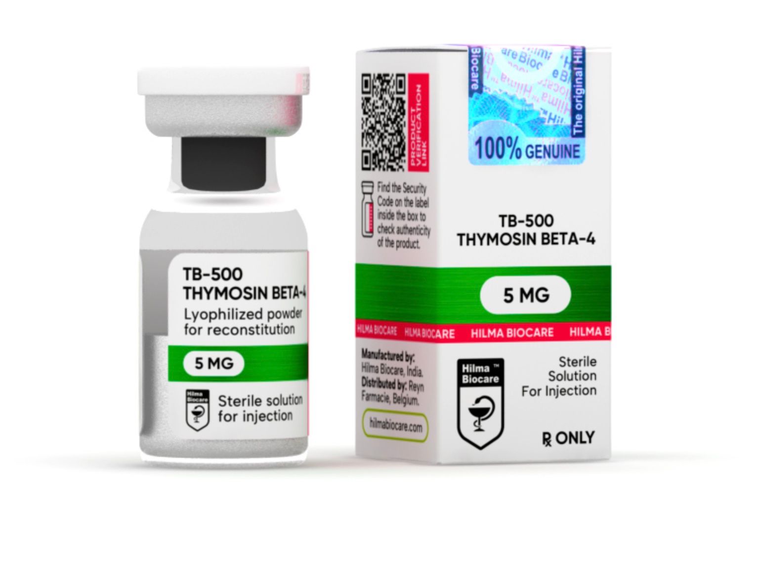 Hilma Biocare TB-500 Thymosin Beta 4 (5mg/vial)