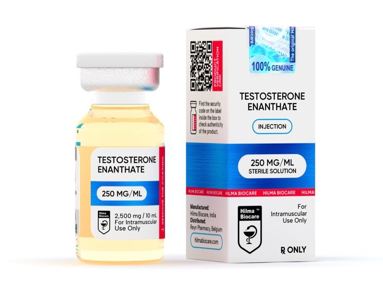 Hilma Biocare Testosterone Enanthate 250mg (10ml vial)