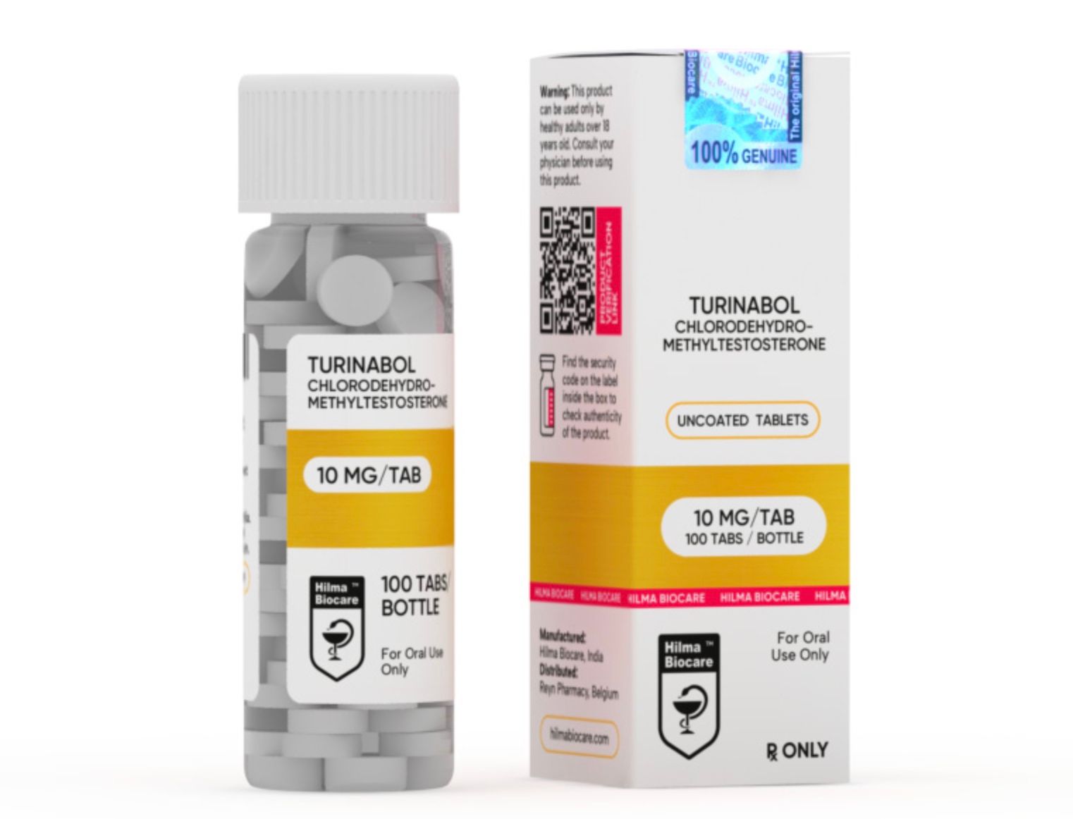 Hilma Biocare Turinabol 10 mg / 100 tabs