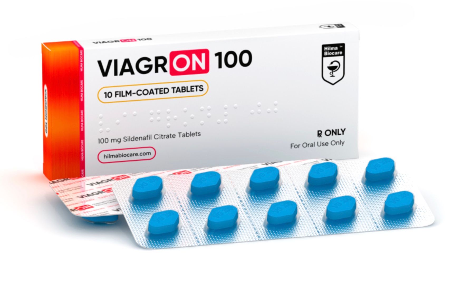 Hilma Biocare ViagrON (Viagra Sildenafil) 100 mg/10 tabs