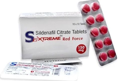 Sextreme Sildenafil Citrate 150mg (10 tablets stripe)