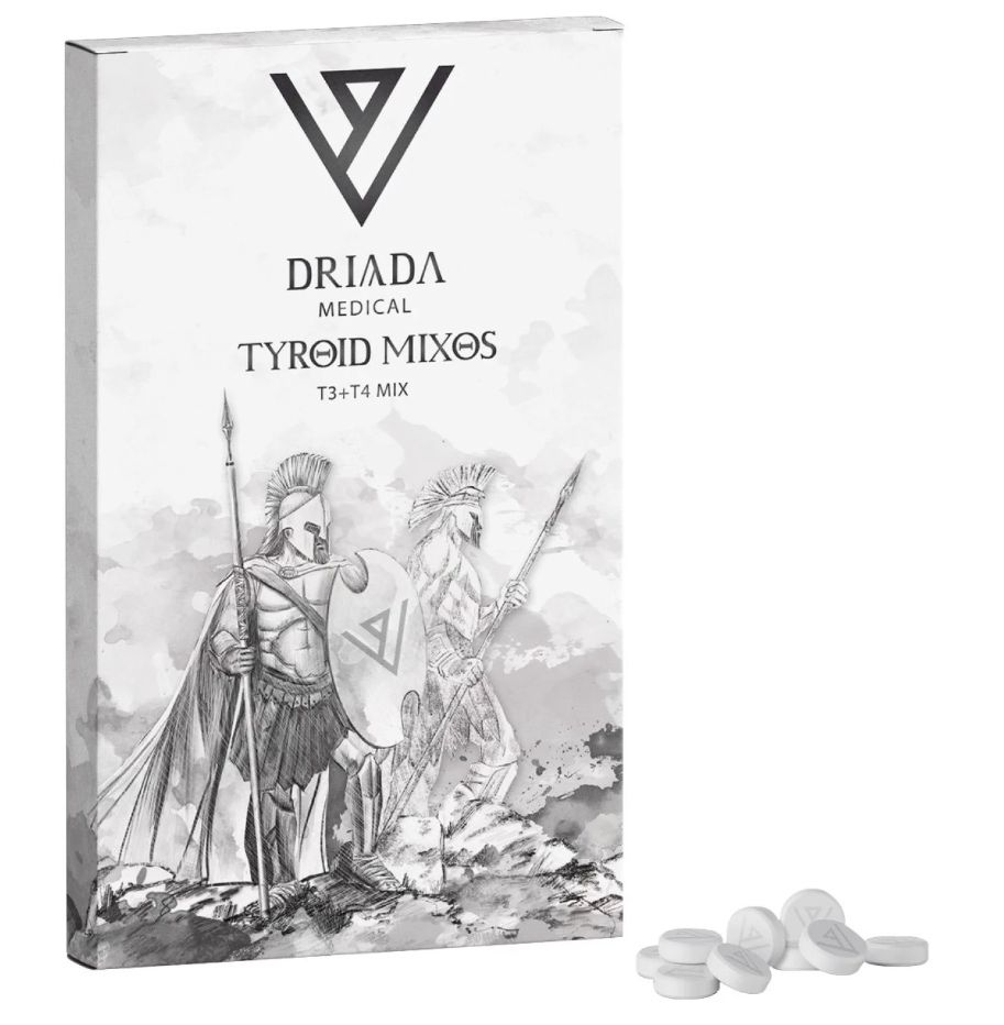 Tyroid Mixos 10 mg + 62.5 mg (T3+T4) Driada Medical