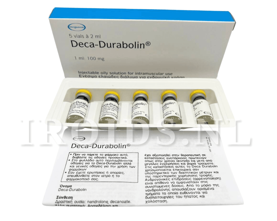 Deca Durabolin 5 vials x 2 ml (1 ml/100mg) Organon