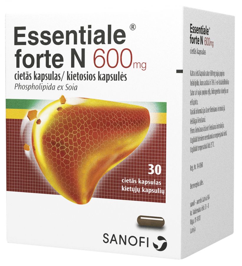 Essentiale Forte 600 (Ultimate Liver Protector) 600mg/30tabs