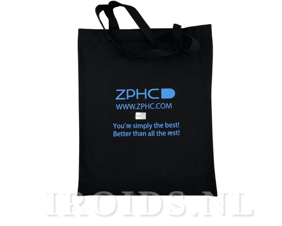 ZPHC Black cotton bag