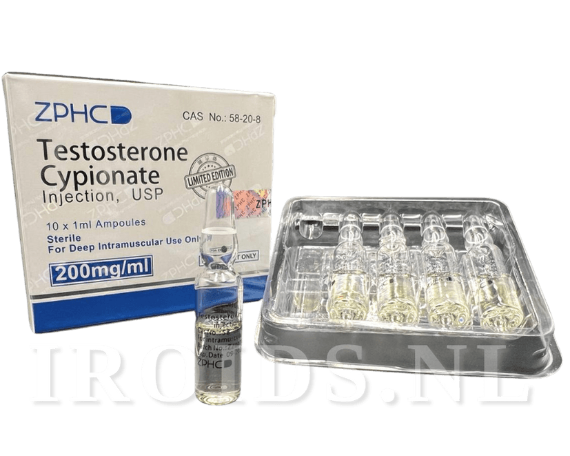  EXP DATE : 09/2022   ZPHC Testosterone Cypionate 1ml x 10 amps (200 mg)
