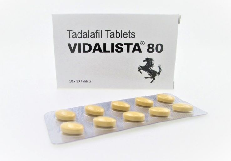 Buy online steroid Vidalista Tadalafil 80mg (10 tabs stripe) Centurion Laboratories