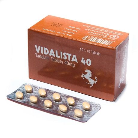 Vidalista Tadalafil 40mg (10 tabs stripe) Centurion Laboratories